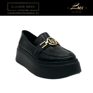 Lux By Dessi slipon - Hanza23-51/17 fekete naplak