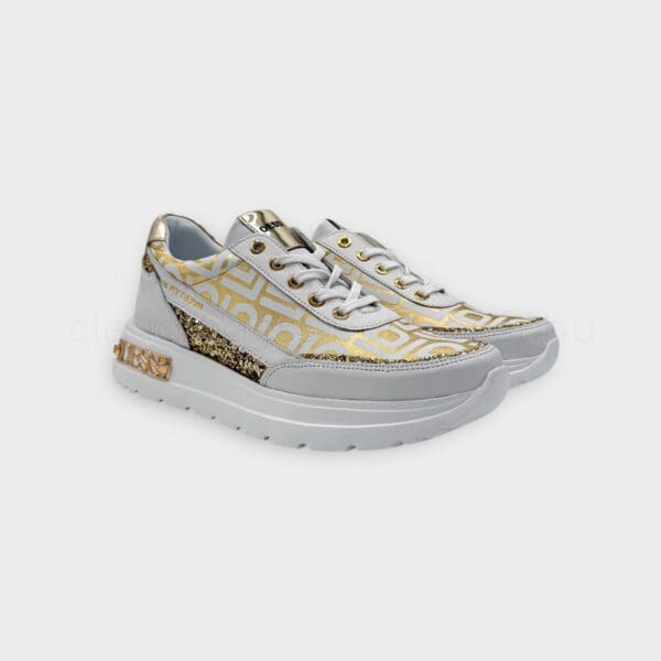 Lux By Dessi sneaker Hanza-23-20 fehér arany/LD