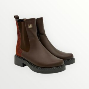 Lux By Dessi bokacsizma - 998/RM csokibarna