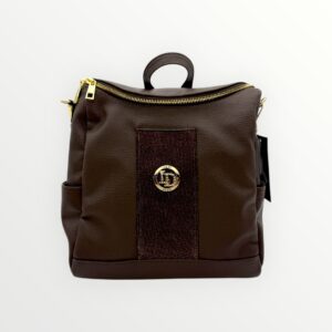 Lux By Dessi hátitáska - 586 csokibarna