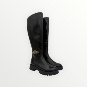 Lux by Dessi Csizma 1752 fekete lakk