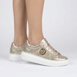 Lux By Dessi sneaker - Hanza23-109/ML14 platina brokát