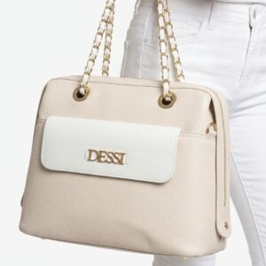 Lux By Dessi válltáska - 918 bézs fehér