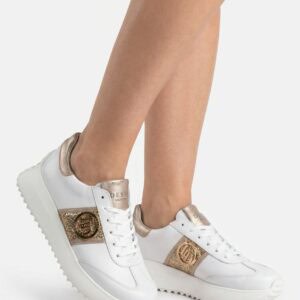 Lux by Dessi sneaker - Hanza23-108 onika fehér platina brokát