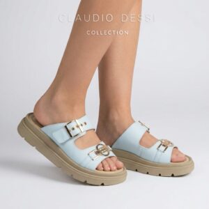 Lux By Dessi papucs - 4403-103/iza pasztell kék