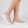 Lux By Dessi slipon - 944 LN/2 platina