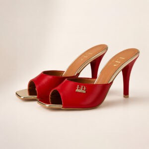 Lux By Dessi papucs - 149 piros