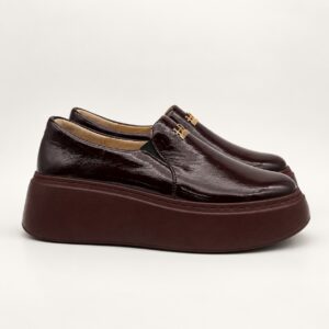 Lux By Dessi slipon - 996 bordó naplak