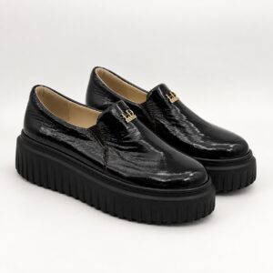 Lux By Dessi slipon - 996/ML35 csokibarna naplak