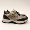 Lux By Dessi sneaker - Hanza23-123 csokibarna platina